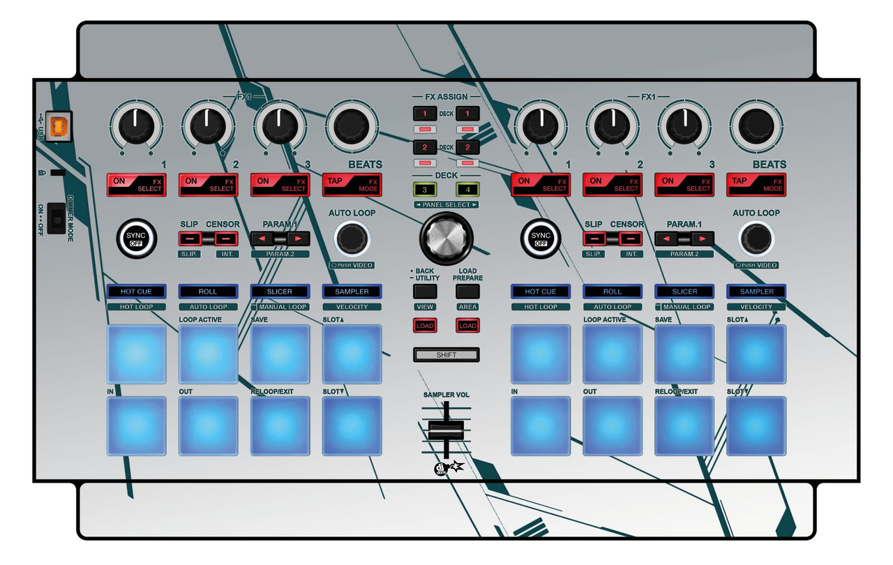Pioneer DJ DDJ SP 1 Skin Constructor