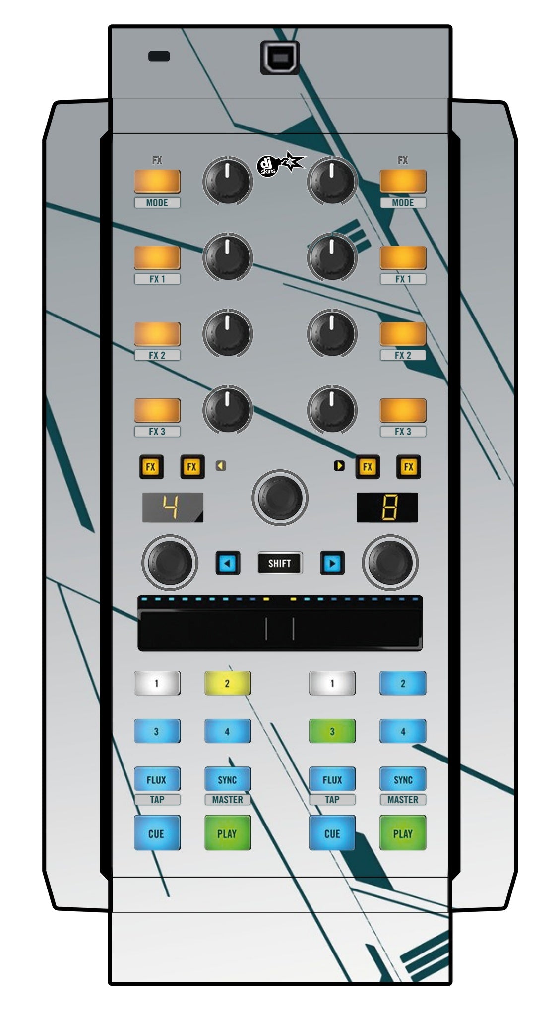 Native Instruments X1 MK2 Skin Constructor