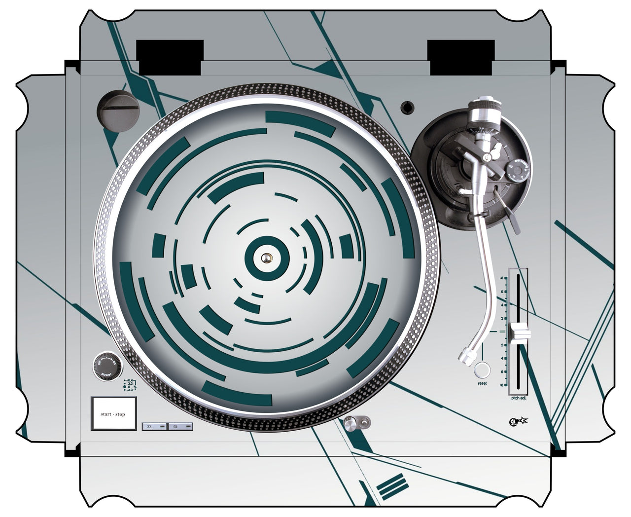 Technics 1200 / 1210 MK5 Skin Constructor