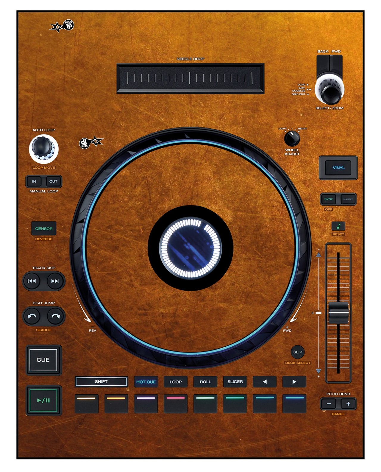 Denon DJ LC 6000 Skin Copper