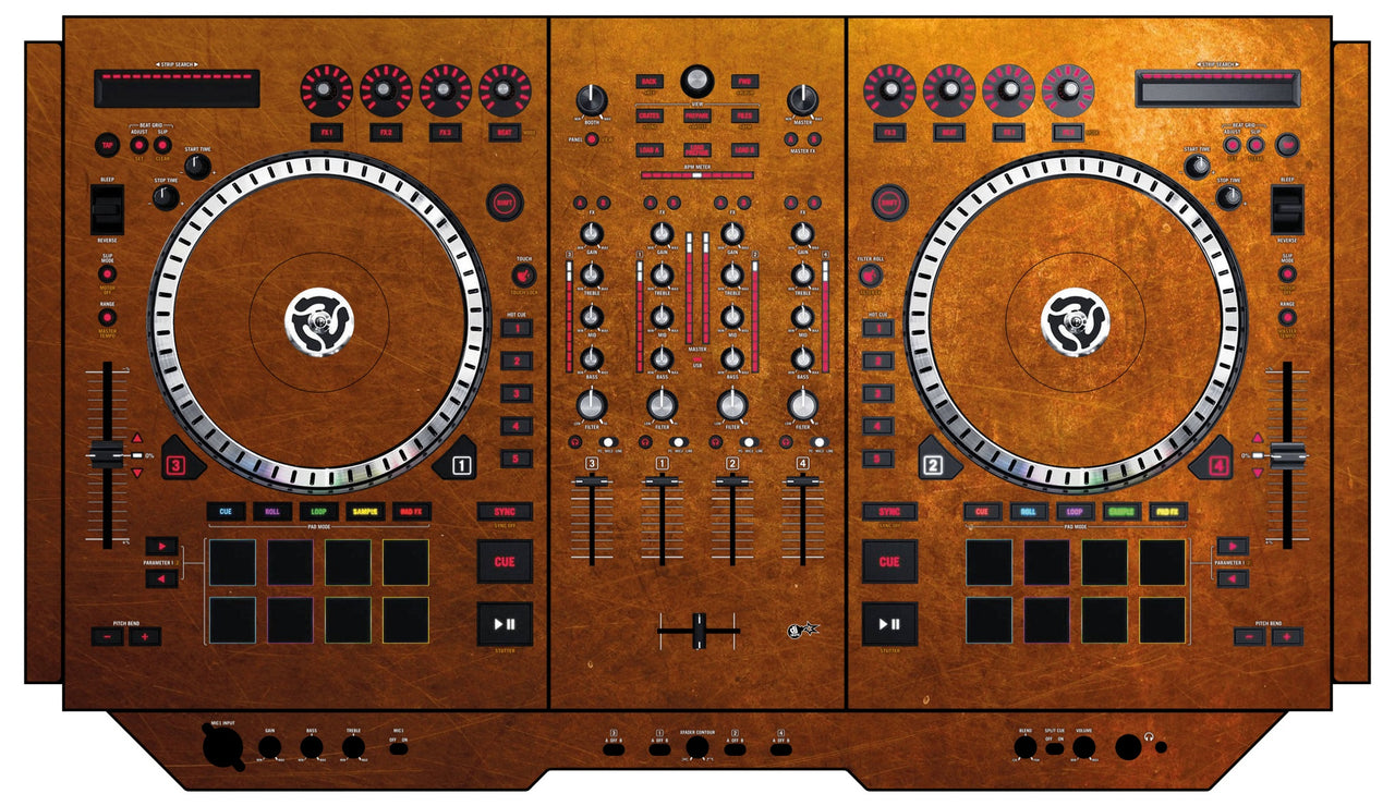 Numark NS 7 II Skin Copper