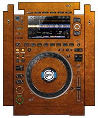 Pioneer DJ CDJ 3000 incl. SIDES Skin Copper