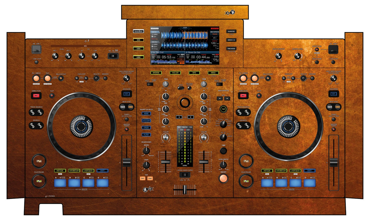 Pioneer DJ XDJ RX Skin Copper