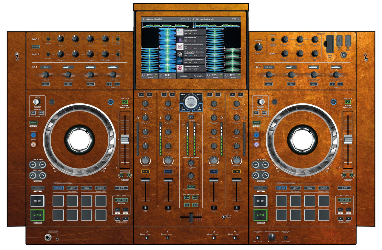 Denon DJ PRIME 4 Skin Copper
