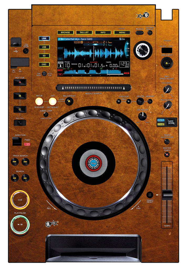 Pioneer DJ CDJ 2000 Skin Copper