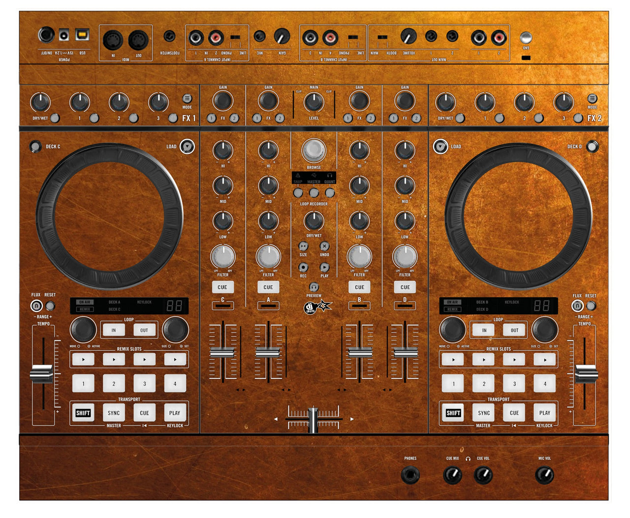 Native Instruments S4 MK2 Skin Copper