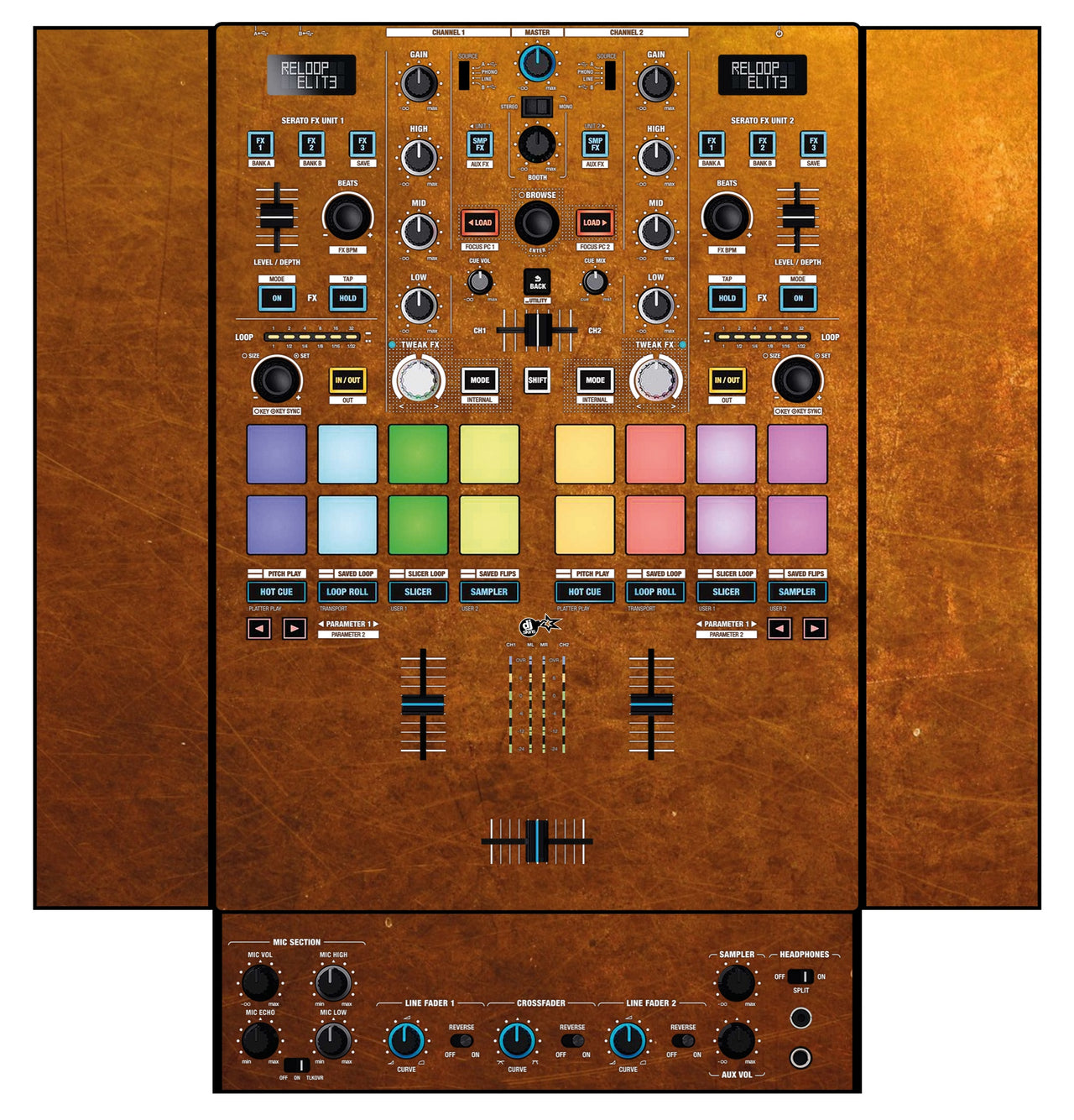 Reloop Elite Skin Copper
