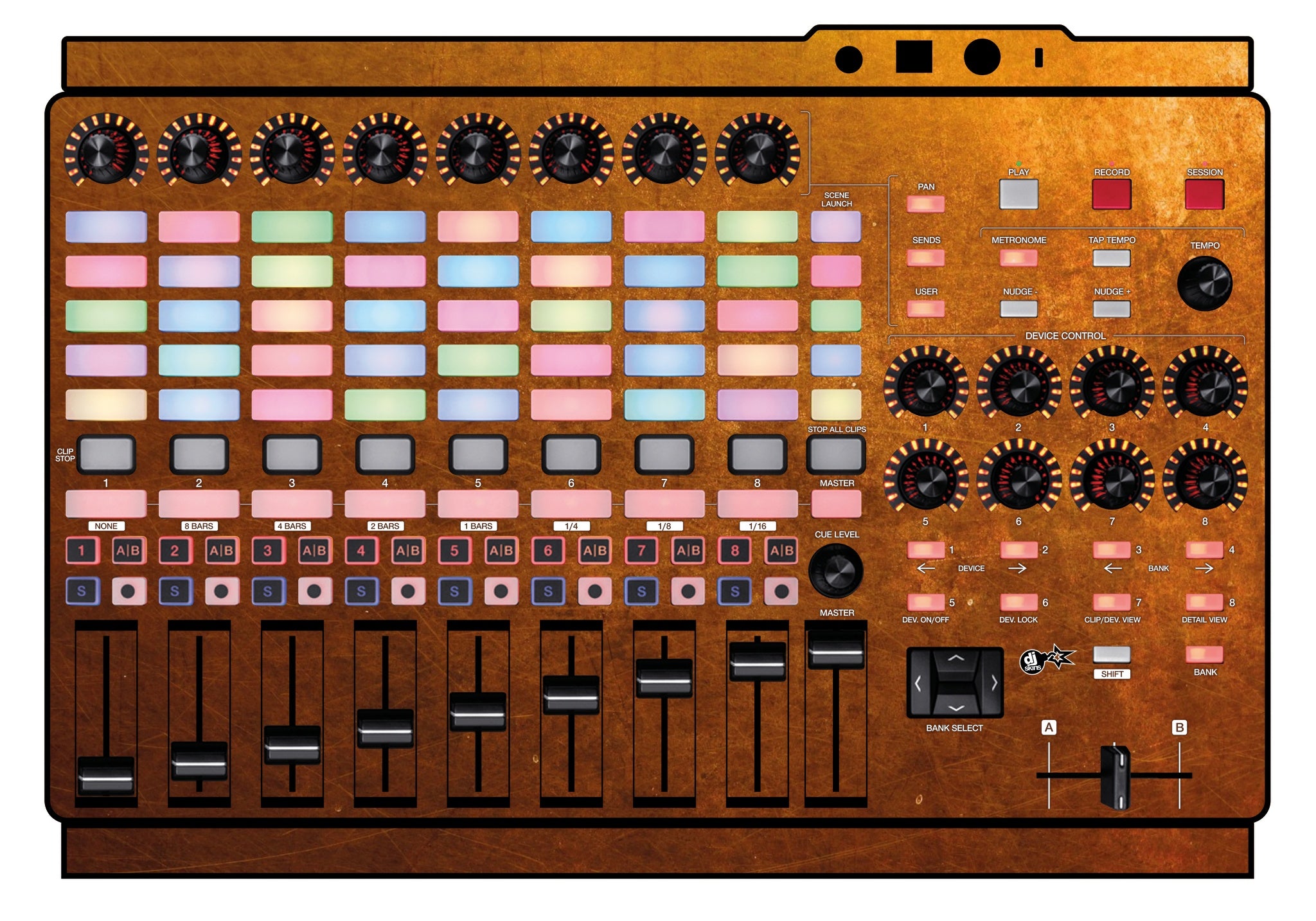 Akai Pro APC 40 MK2 Skin Copper