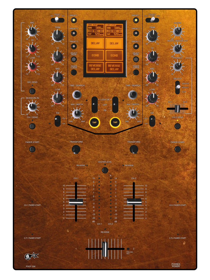 Pioneer DJ DJM 909 Skin Copper