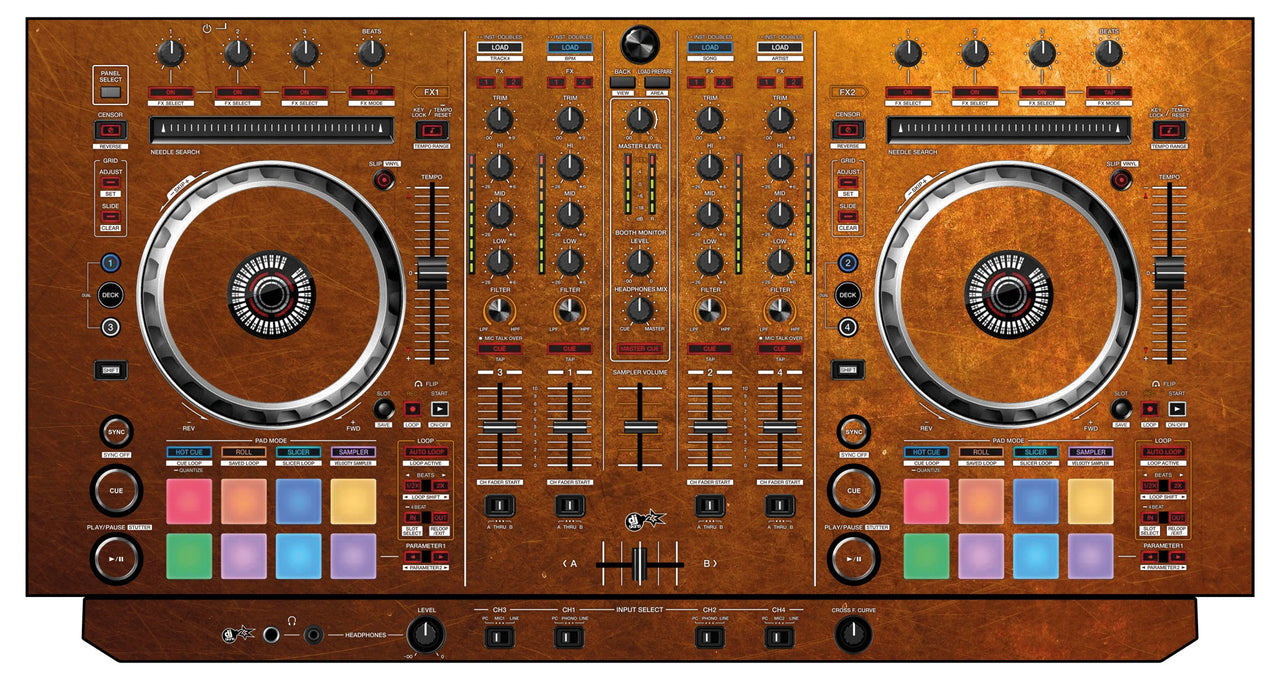 Pioneer DJ DDJ SX 2 Skin Copper