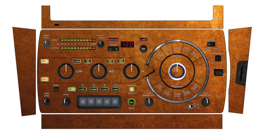 Pioneer DJ RMX 1000 Skin Copper