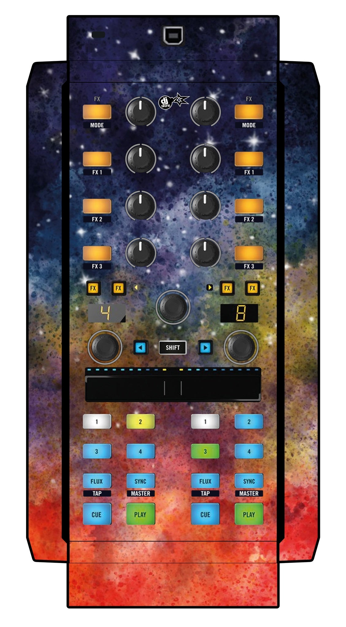 Native Instruments X1 MK2 Skin Creative Space