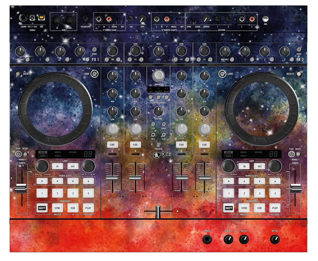 Native Instruments S4 MK2 Skin Creative Space