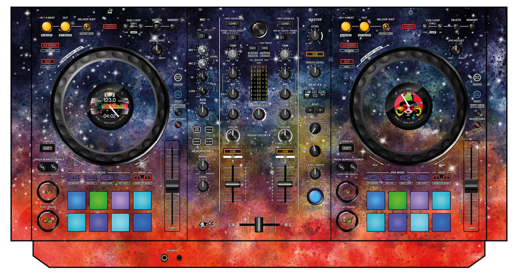 Pioneer DJ DDJ 800 Skin Creative Space