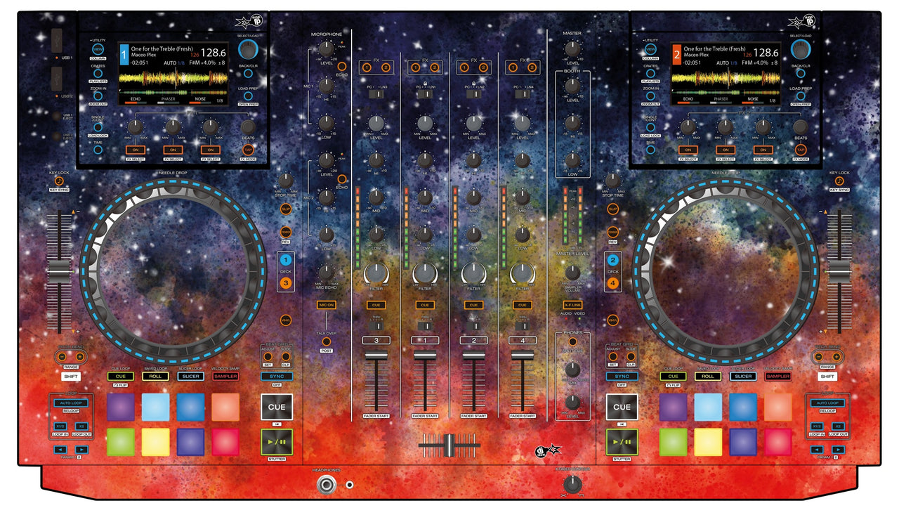 Denon DJ MCX 8000 Skin Creative Space