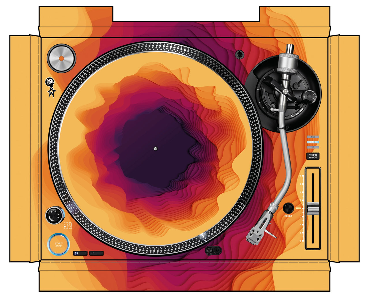 Pioneer DJ PLX 1000 Skin Deep Ditch