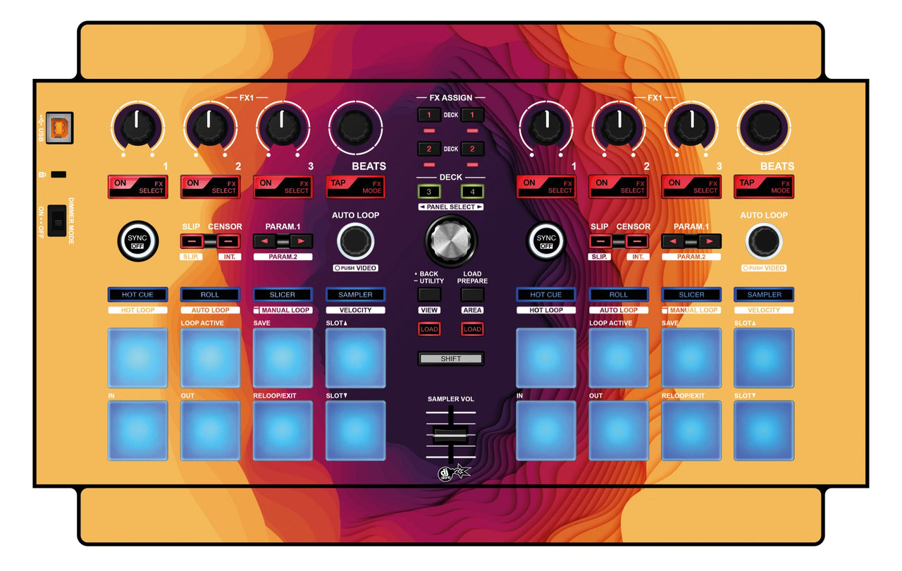 Pioneer DJ DDJ SP 1 Skin Deep Ditch