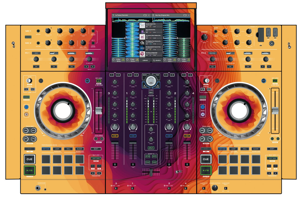 Denon DJ PRIME 4 Skin Deep Ditch
