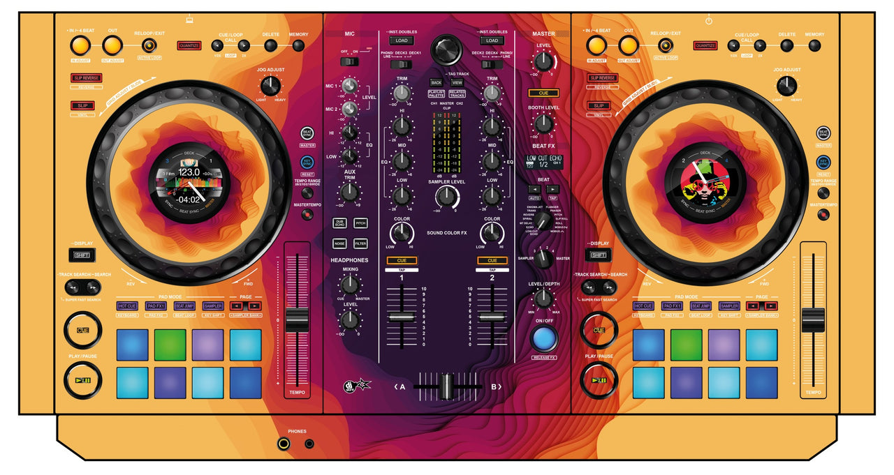 Pioneer DJ DDJ 800 Skin Deep Ditch