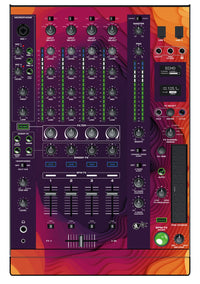 Denon DJ X 1800 Skin Deep Ditch