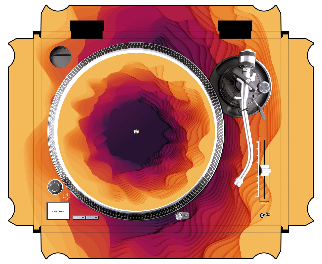 Technics 1200 / 1210 MK2 Skin Deep Ditch