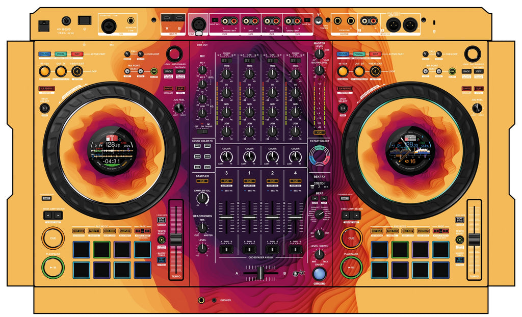 Pioneer DJ DDJ FLX10 Skin Deep Ditch