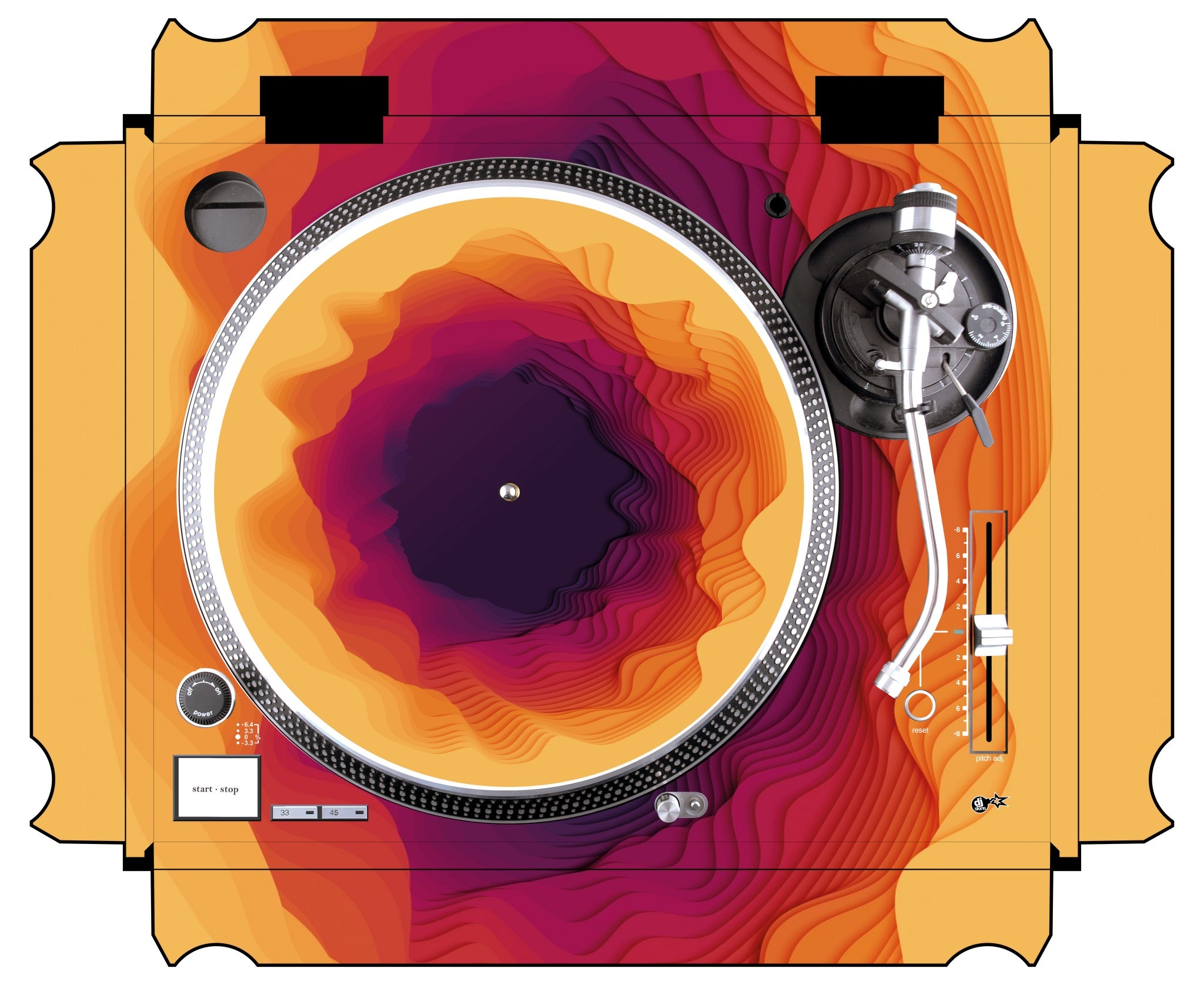 Technics 1200 / 1210 MK5 Skin Deep Ditch