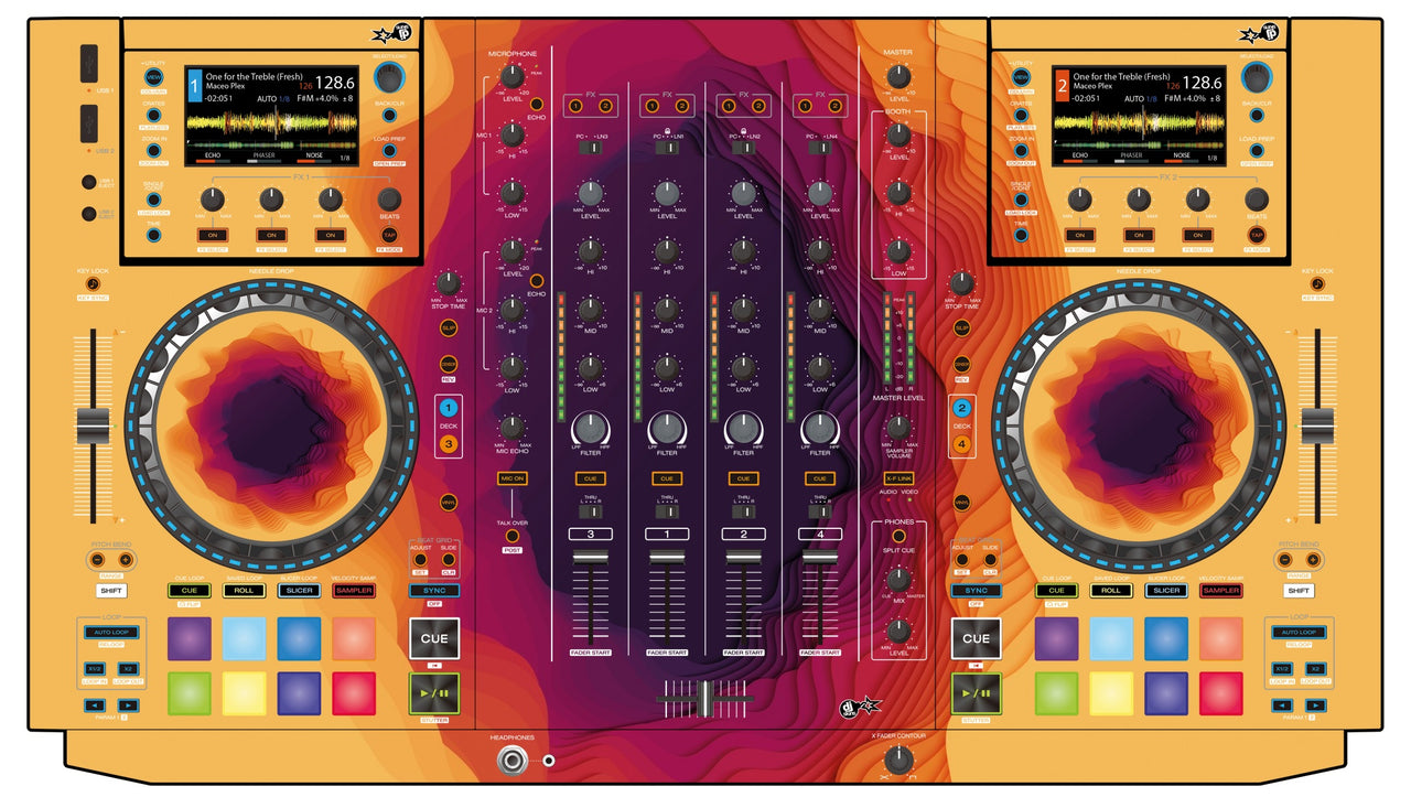 Denon DJ MCX 8000 Skin Deep Ditch
