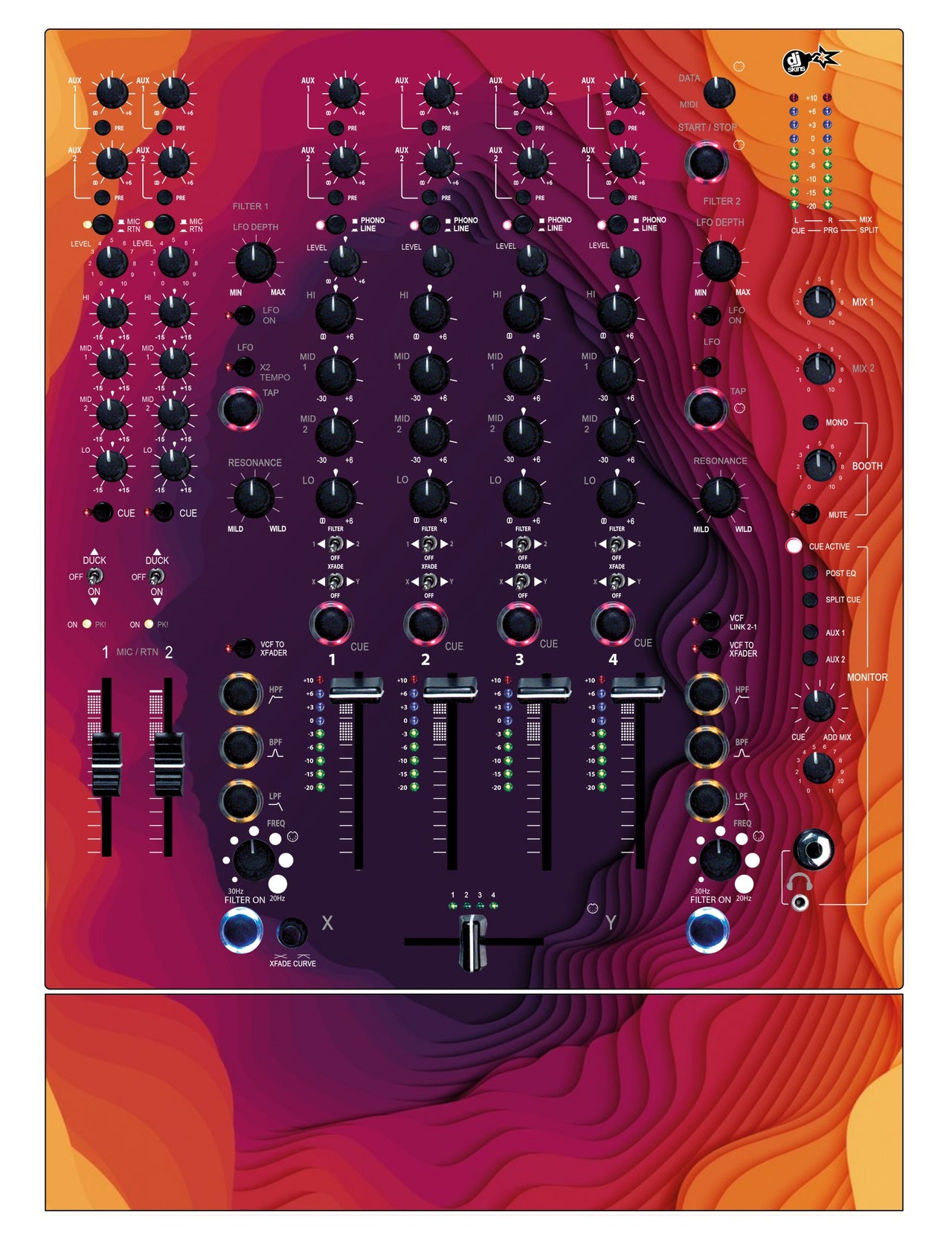 Allen and Heath XONE 92 Skin Deep Ditch