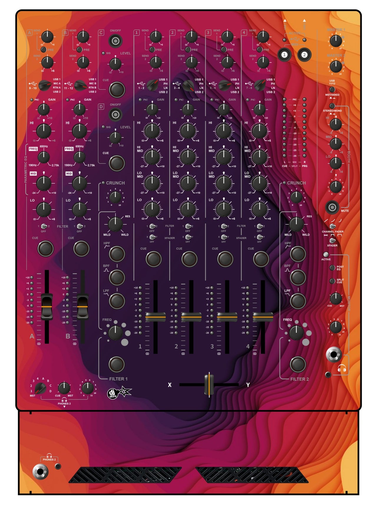 Allen and Heath XONE 96 Skin Deep Ditch