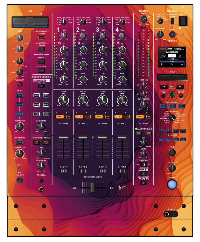 Pioneer DJ DJM A9 Skin Deep Ditch