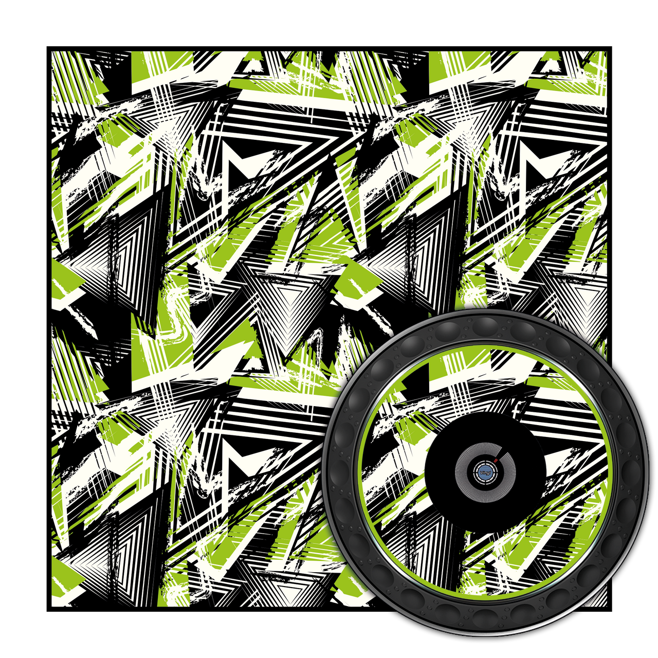dj-skins Design SPIKE GRÜN