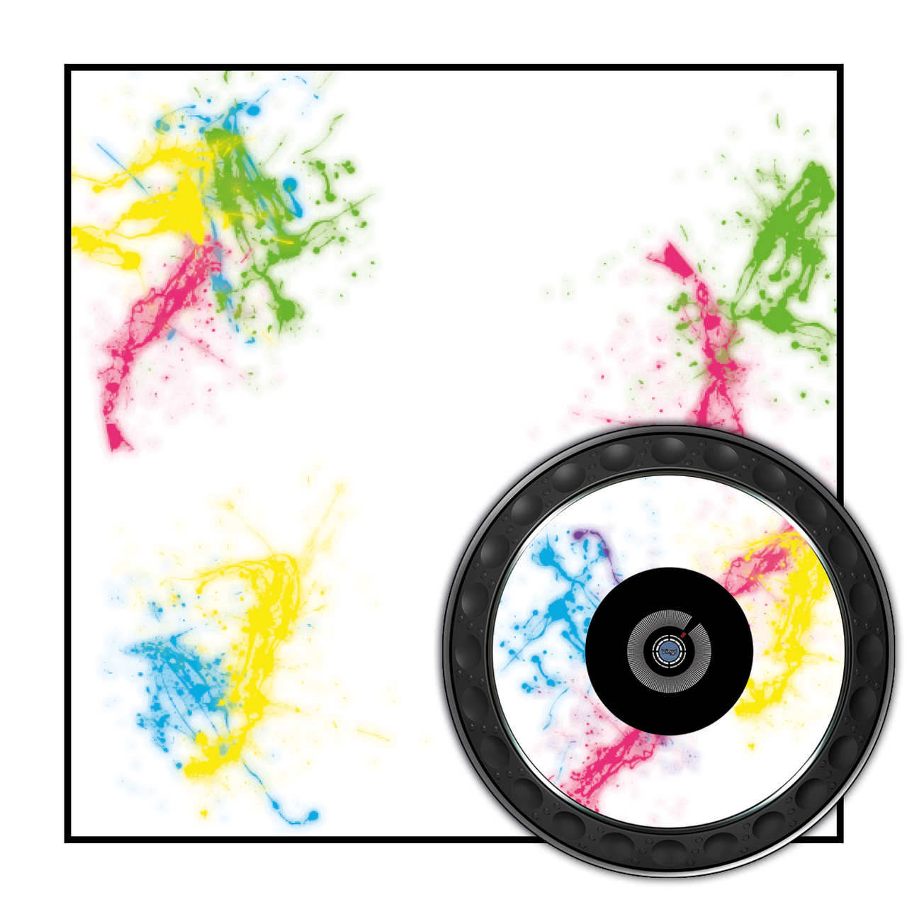 dj-skins Design HOLI IN COLORS