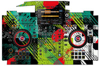 Pioneer DJ XDJ RX 3 Skin Fractor Green