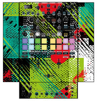 Reloop Elite Skin Fractor Green