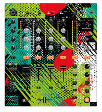 Pioneer DJ DJM 700 Skin Fractor Green