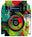 Pioneer DJ XDJ 1000 MK2 Skin Fractor Green