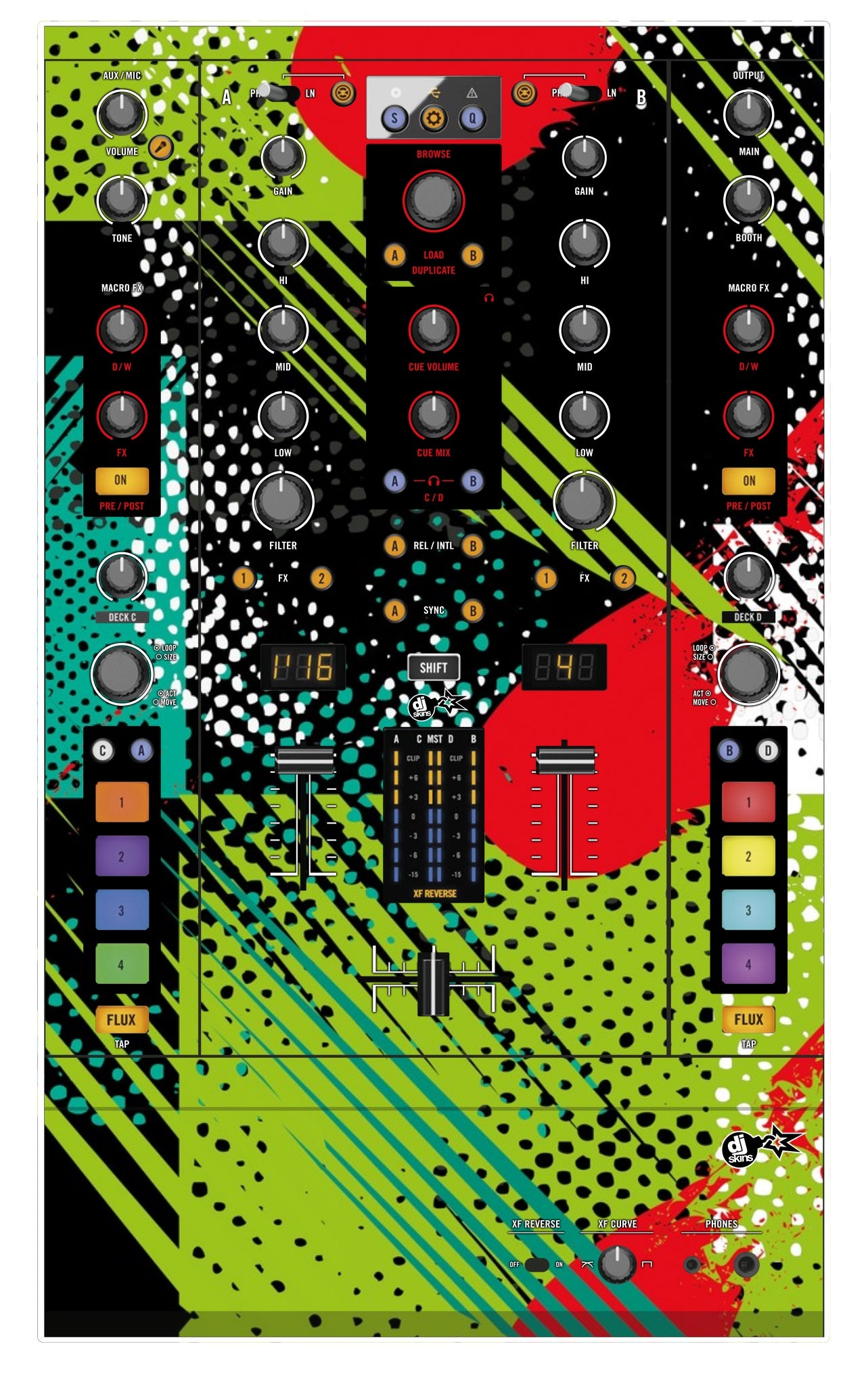 Native Instruments Z2 Skin Fractor Green