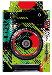 Pioneer DJ CDJ 900 Skin Fractor Green