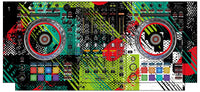Pioneer DJ DDJ SZ Skin Fractor Green