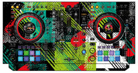 Pioneer DJ DDJ 800 Skin Fractor Green