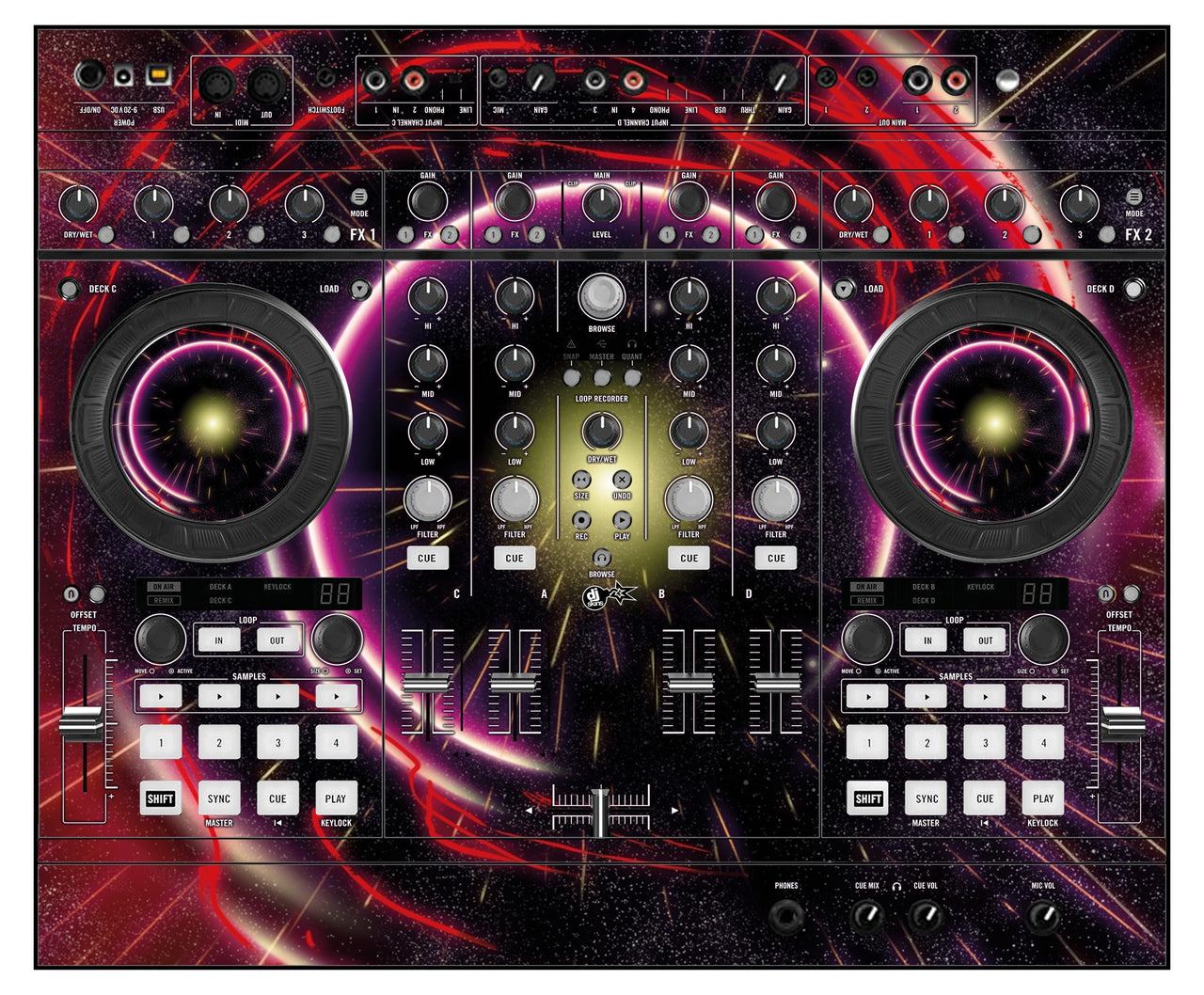 Native Instruments S4 MK1 Skin Futurewarp