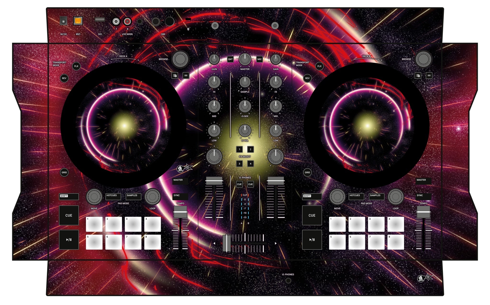 Native Instruments S2 MK3 Skin Futurewarp