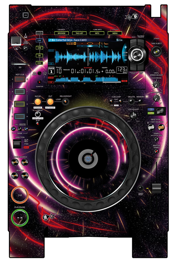 Pioneer DJ CDJ 2000 NEXUS 2 Skin Futurewarp
