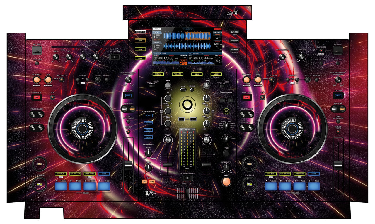 Pioneer DJ XDJ RX Skin Futurewarp