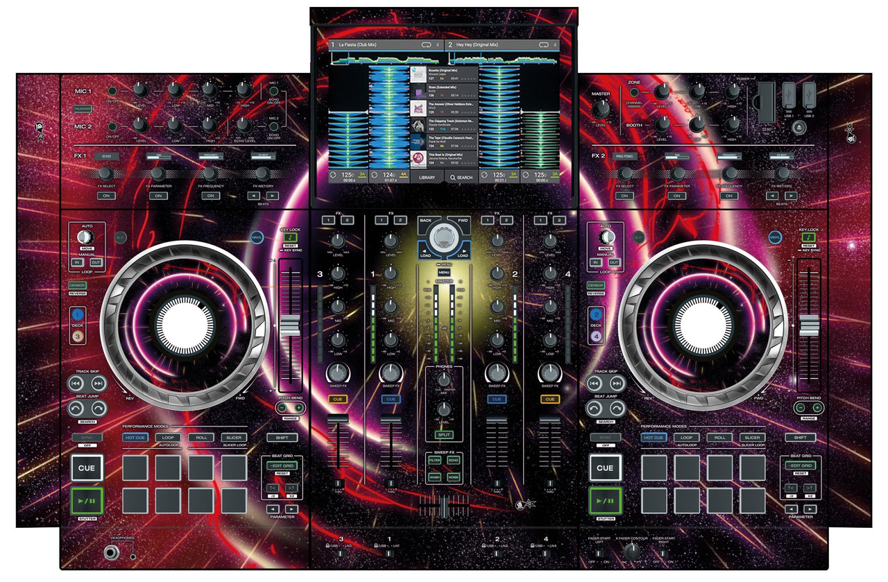 Denon DJ PRIME 4 Skin Futurewarp