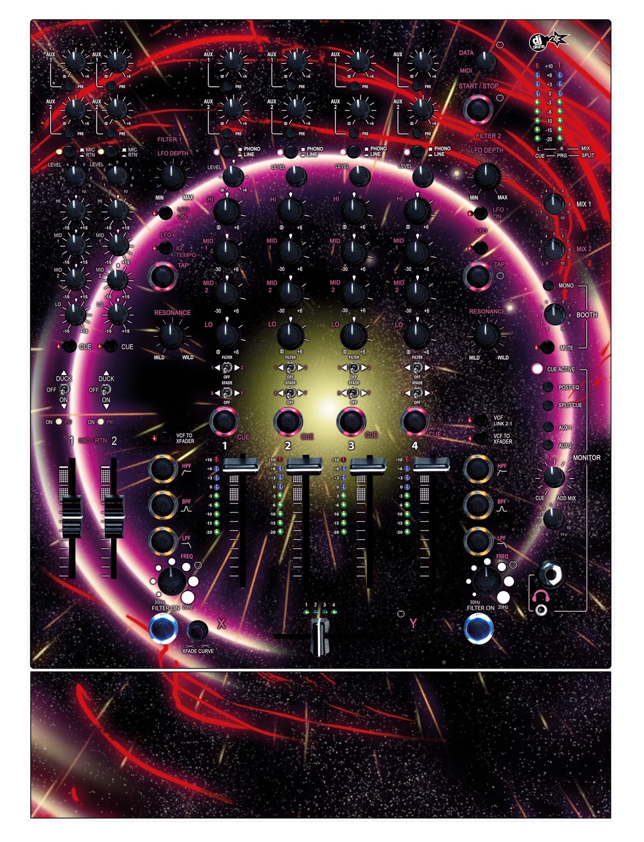 Allen and Heath XONE 92 Skin Futurewarp