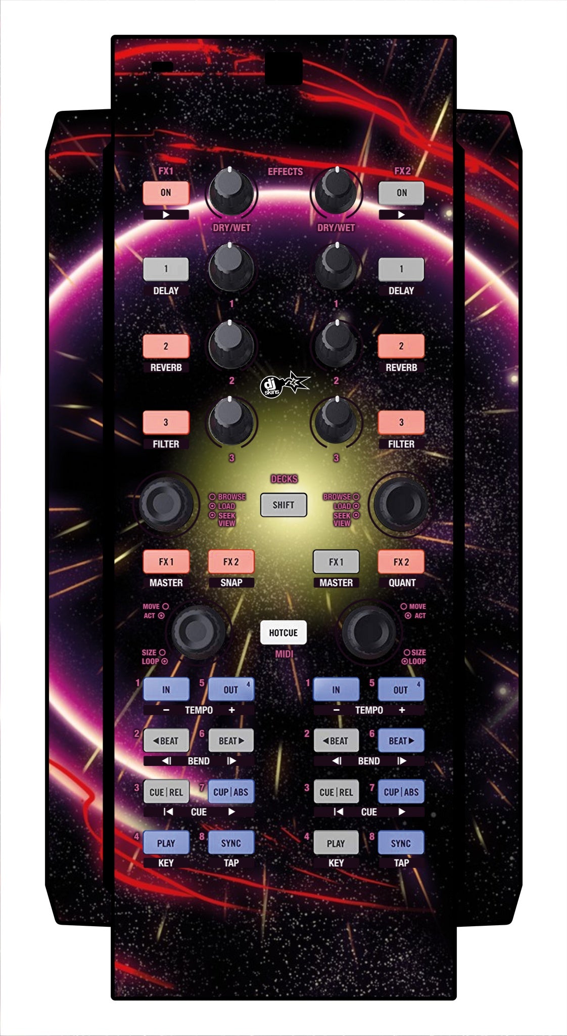 Native Instruments X1 Skin Futurewarp