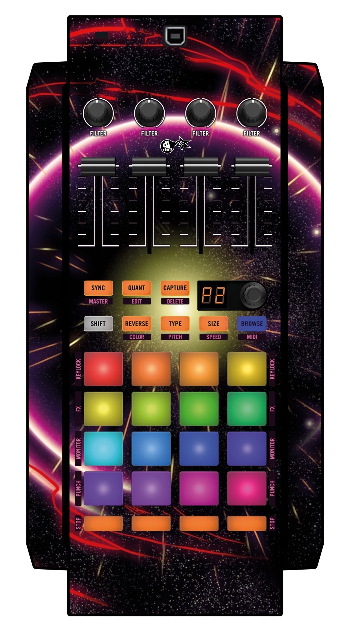 Native Instruments F1 Skin Futurewarp