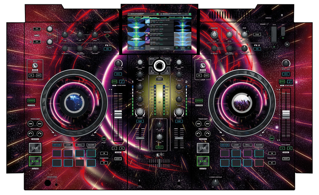 Denon DJ PRIME 2 Skin Futurewarp